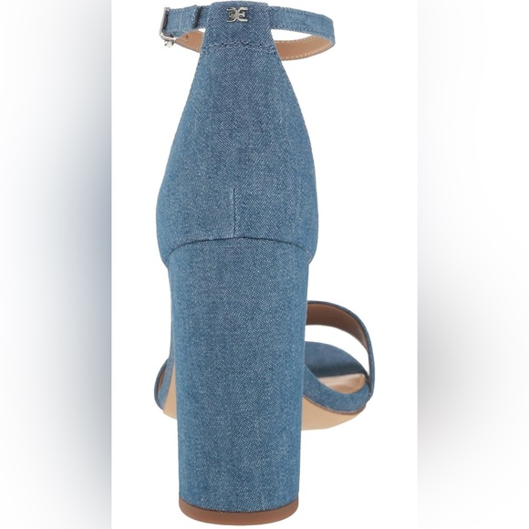 Sam Edelman Women's, Yaro Sandal Color: Washed Indigo Denim - Picture 2 of 9